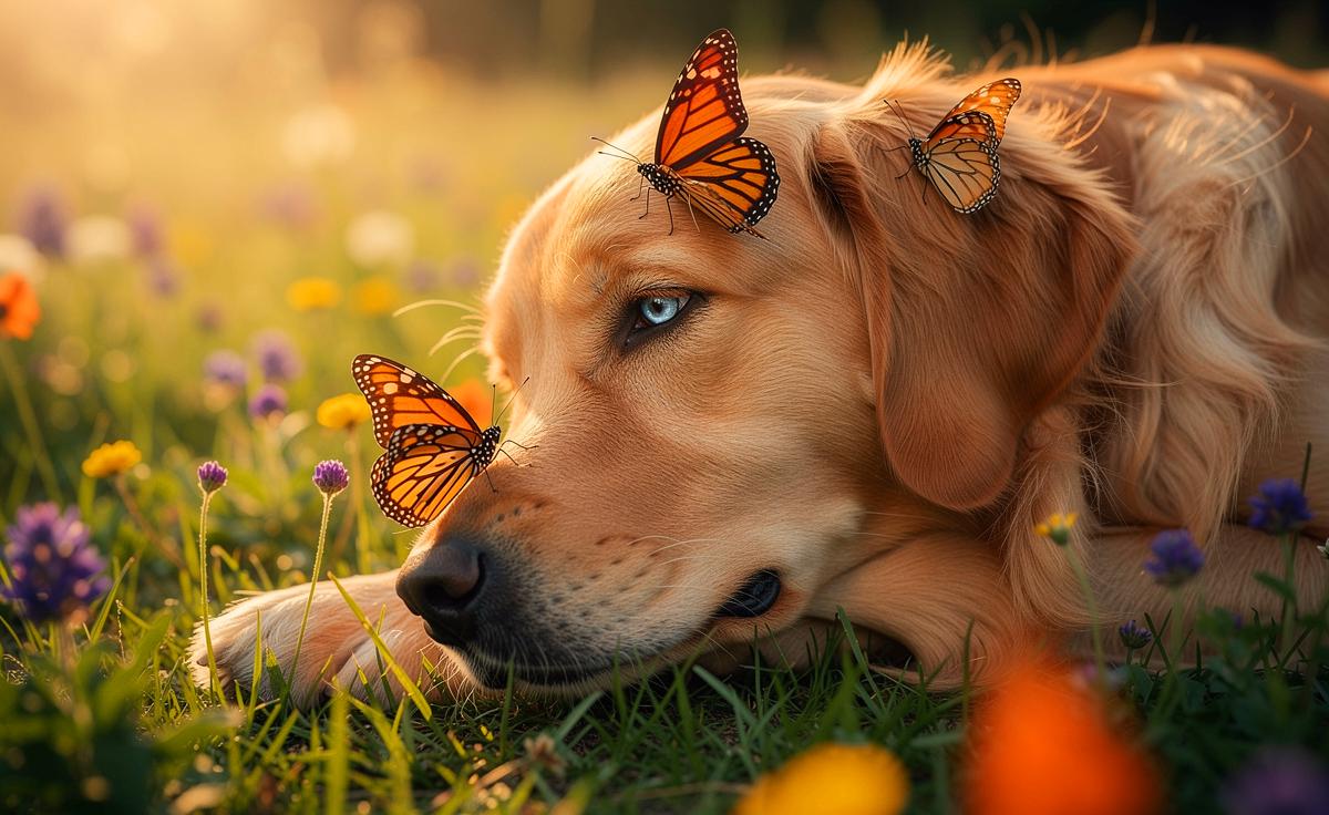 Geheimnisvoller Schmetterlingsgeruch kann Hunde beruhigen, Tiertrainer geben zu